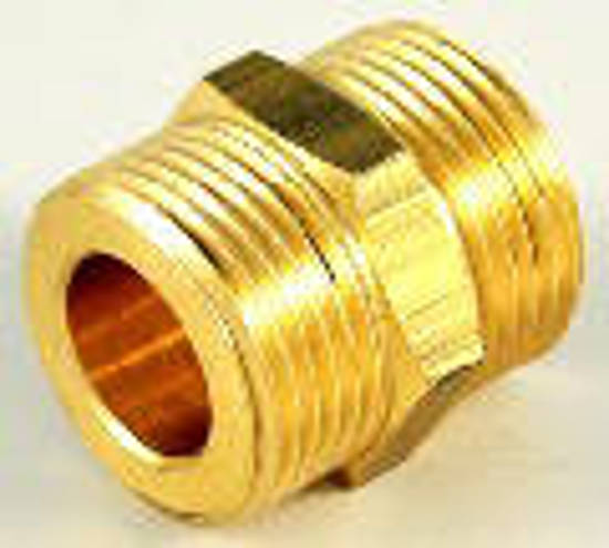 DOPPELNIPPEL 1 2 MESSING visual data 7