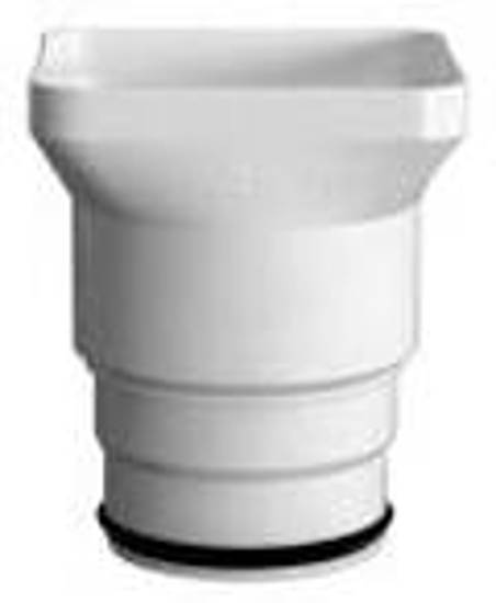 Airfit Schraub-Abzweig Anschlussverbinder DN 50 für HT-Rohr 90 mm 2