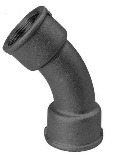 Lösungsmittel 110 Mm Bodenrohr Versetzte Bögen 45